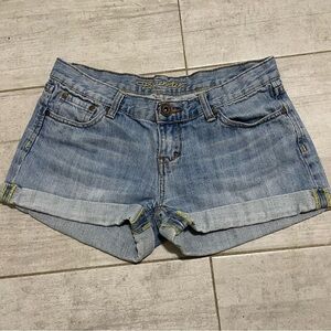 Bluenotes Light Blue Jean Shorts